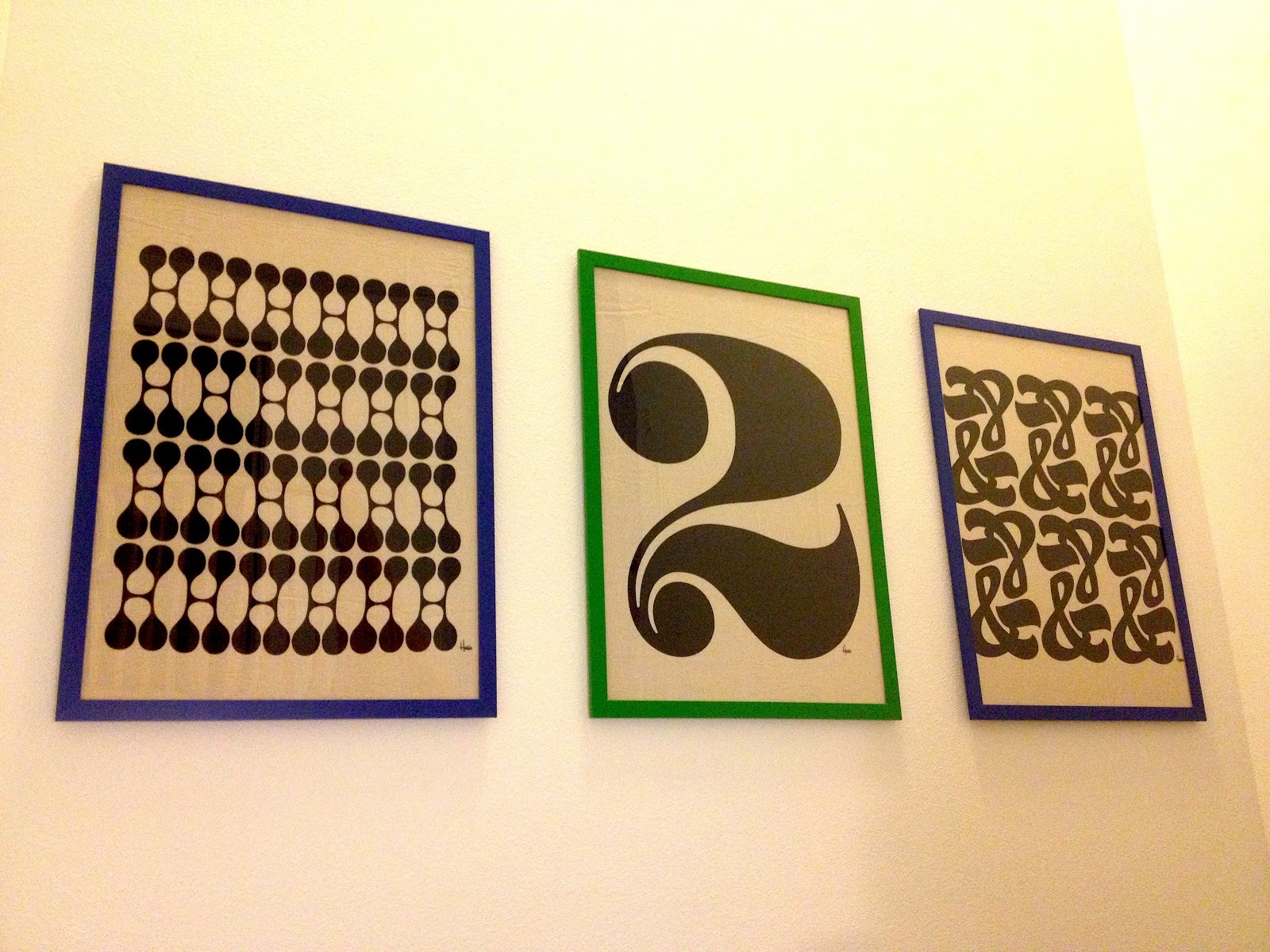 Inspired Whims Framed Tea Towel Art