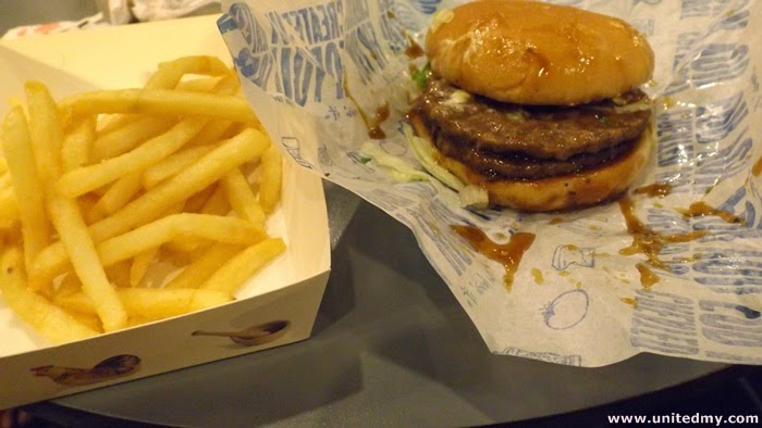 McDonald's Malaysia double beef samurai junior
