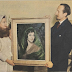 Famous actress Vivien Leigh, accepting original portrait by Paul Fitzgerald 1961. Featured Womans Weekly Australia. Rare Photograph of Vivien Leigh