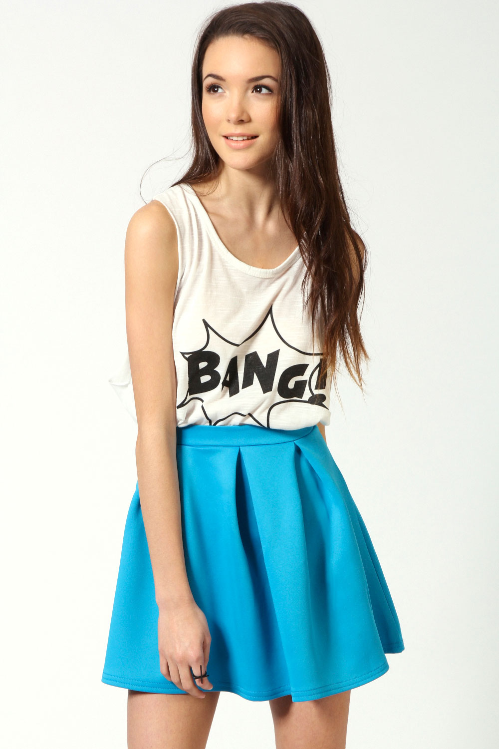 The Whimsical Twist HOWTOWEAR Skater Skirt