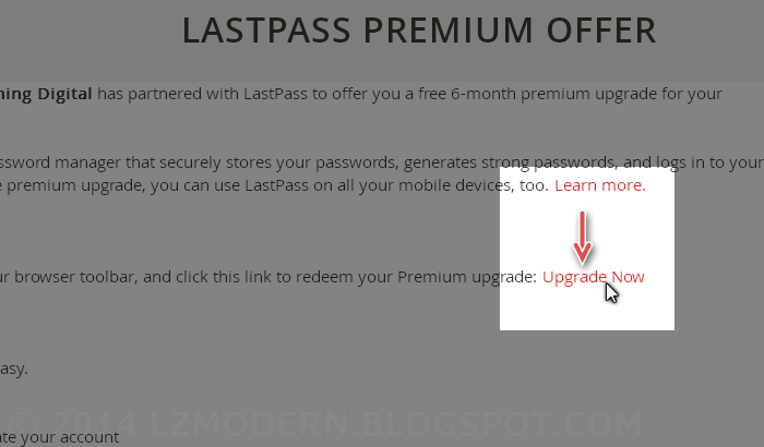 Cara Mudah Mendapatkan Akun LastPass Premium Secara Gratis Cara Mudah Mendapatkan Akun LastPass Premium Secara Gratis