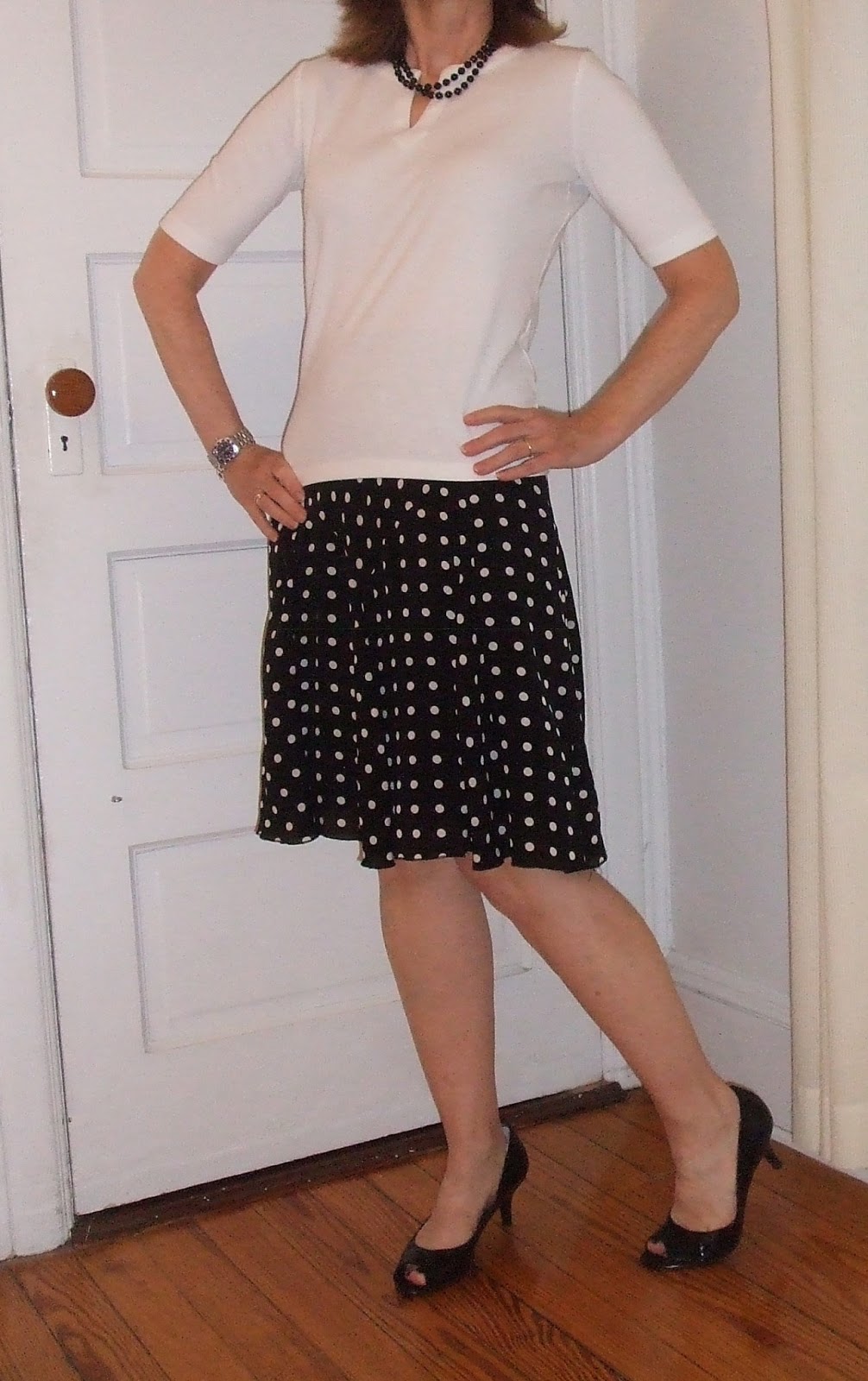 Flattering50 New Day/New Outfit The Longer Short Sleeves