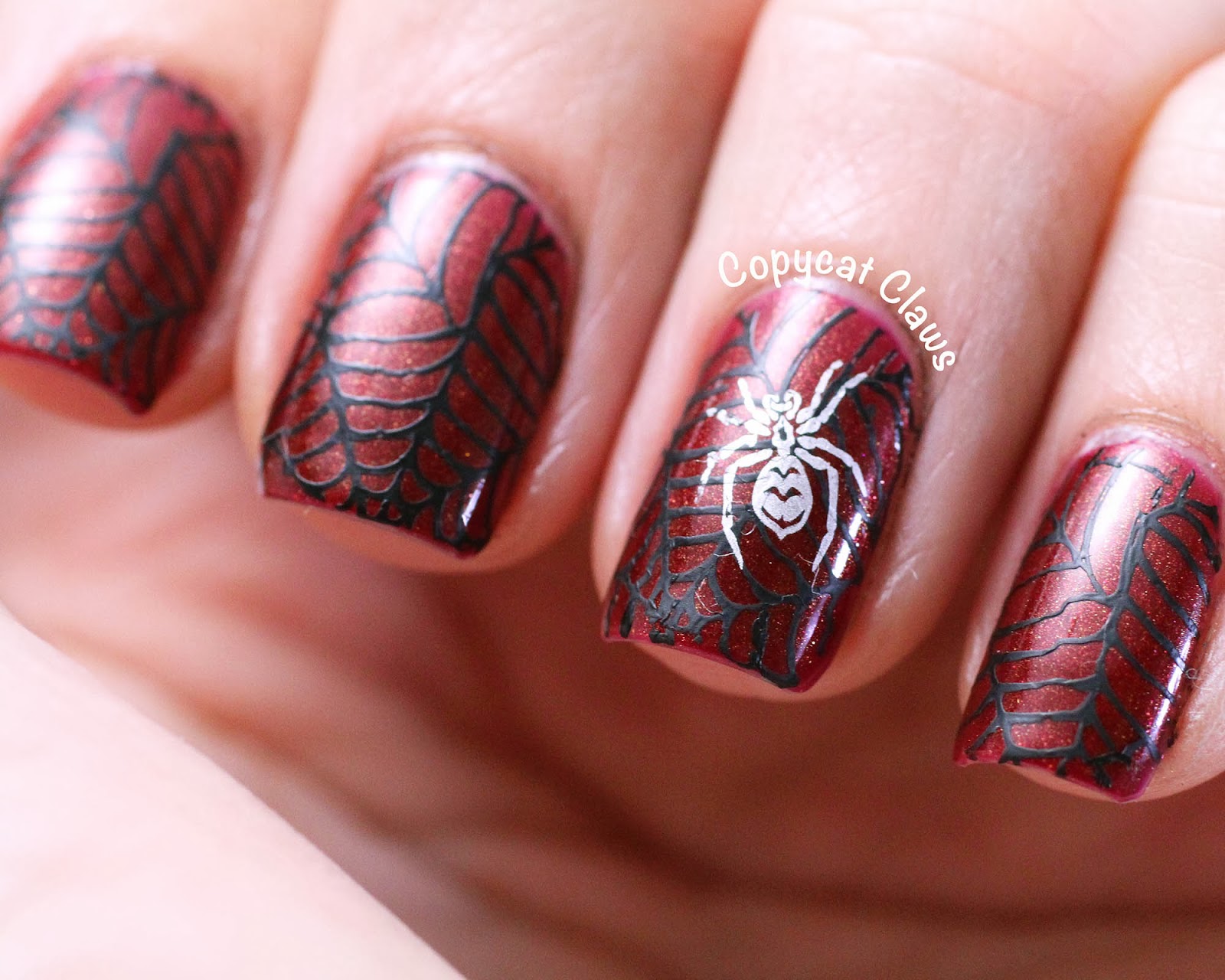 Copycat Claws: Spiders and Spatters