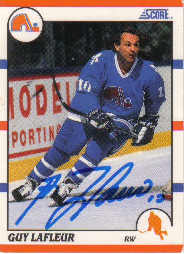 Guy Lafleur Signature