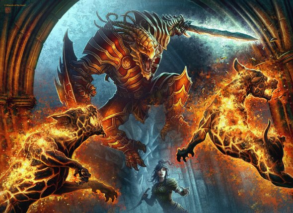As ilustrações de fantasia de Kerem Beyit Kerem Beyit deviantart ilustrações fantasia card games