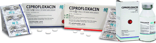 Ciprofloxacin 500 mg vial