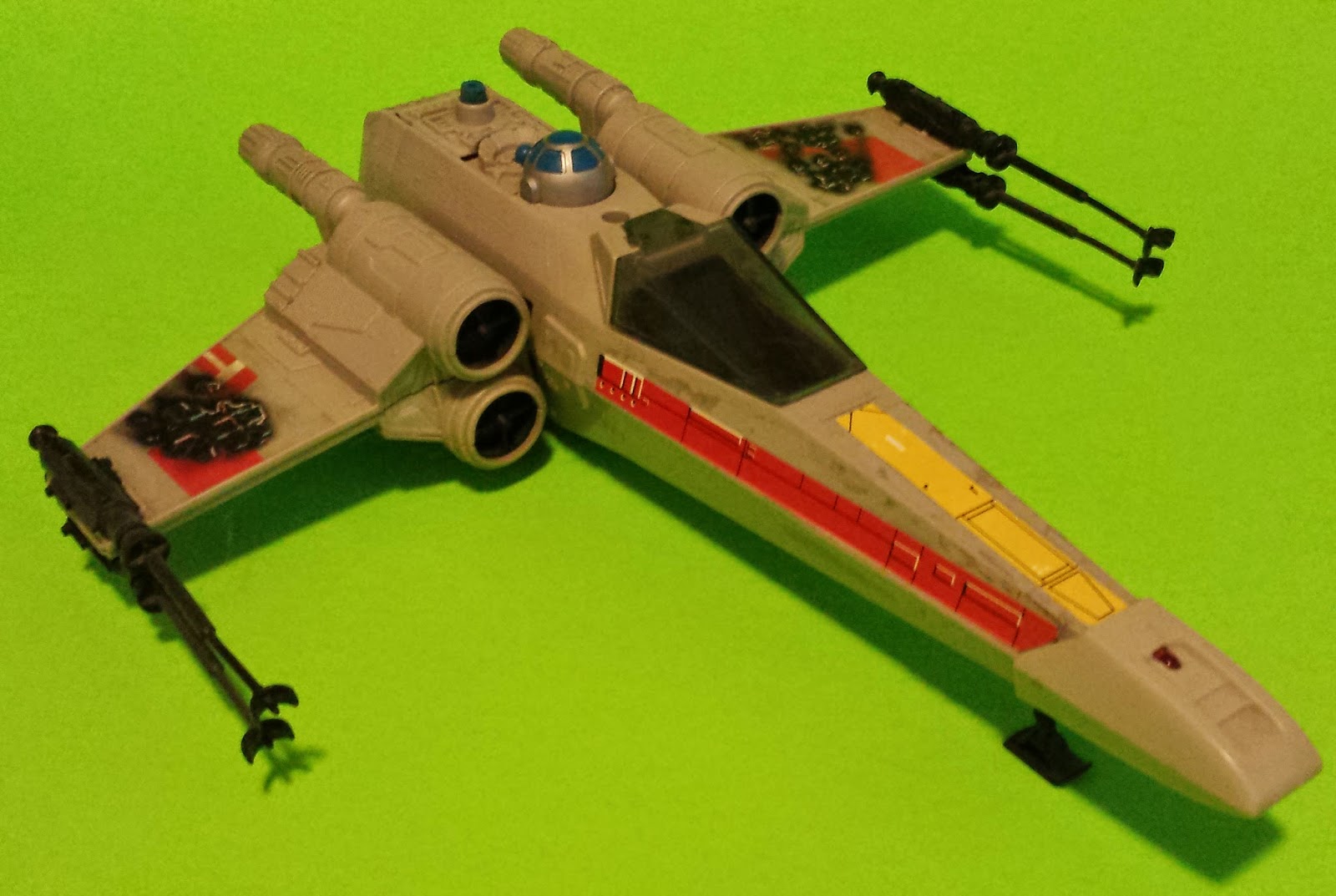 vintage star wars x wing fighter toy