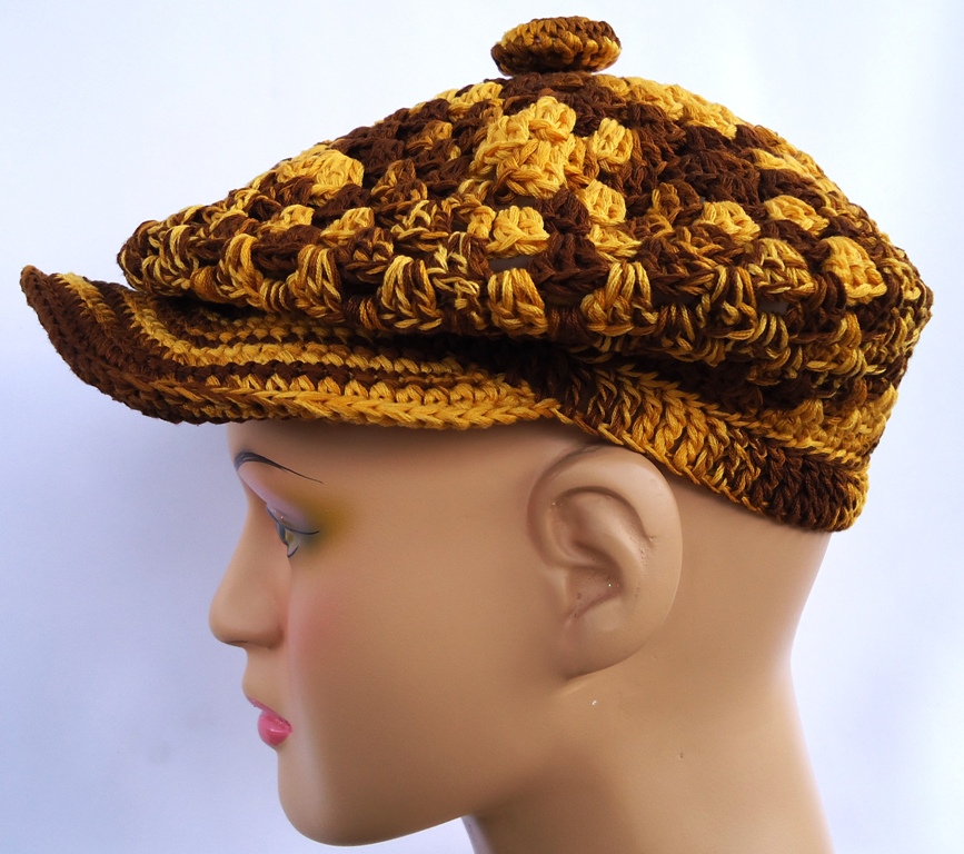Stitch of Love: Crochet Brimmed Cap