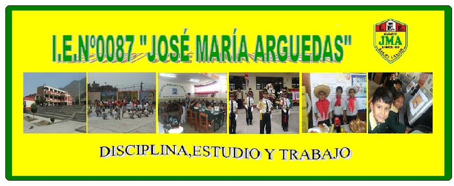 I.E.N°0087"JOSÉ MARÍA ARGUEDAS"