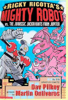 bookcover of Ricky Ricotta's Mighty Robot vs. The Jurassic Jackrabbits From Jupiter by Dav Pilkey bookcover of Ricky Ricotta's Mighty Robot vs. The Jurassic Jackrabbits From Jupiter by Dav Pilkey