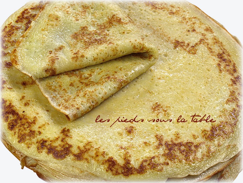 crêpes à la farine de froment crêpes à la farine de froment