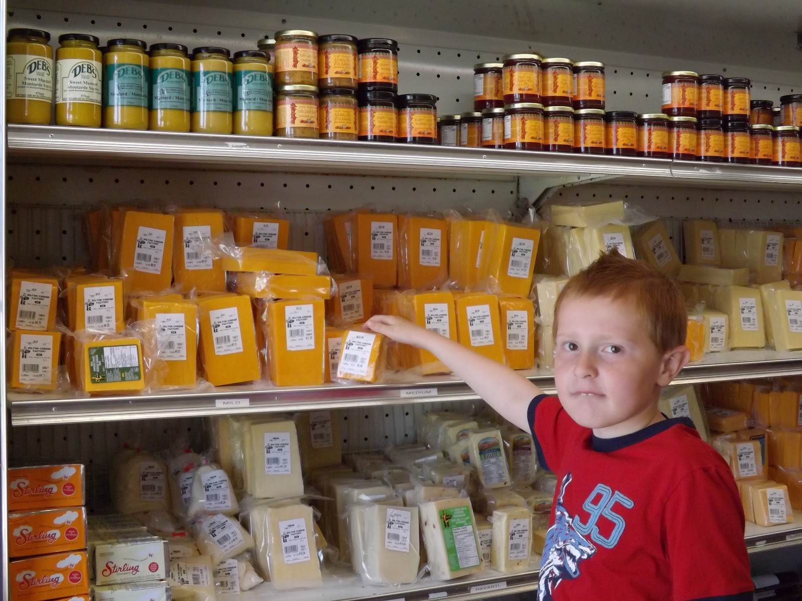 The Middle Aged Woman Who Lived in a Shoe The Wilton Cheese Factory