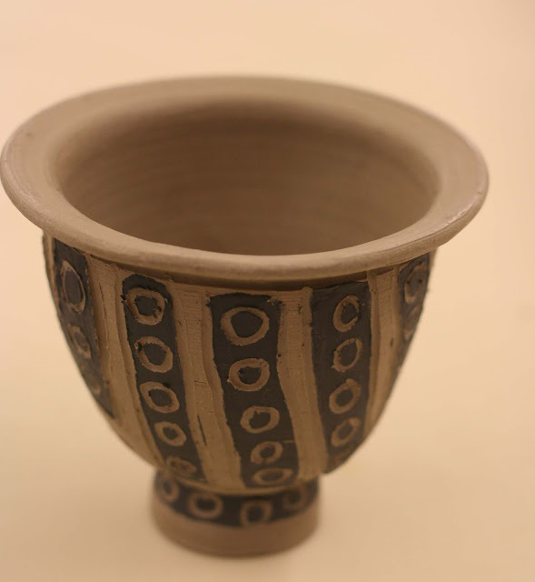 blabbing about pottery
