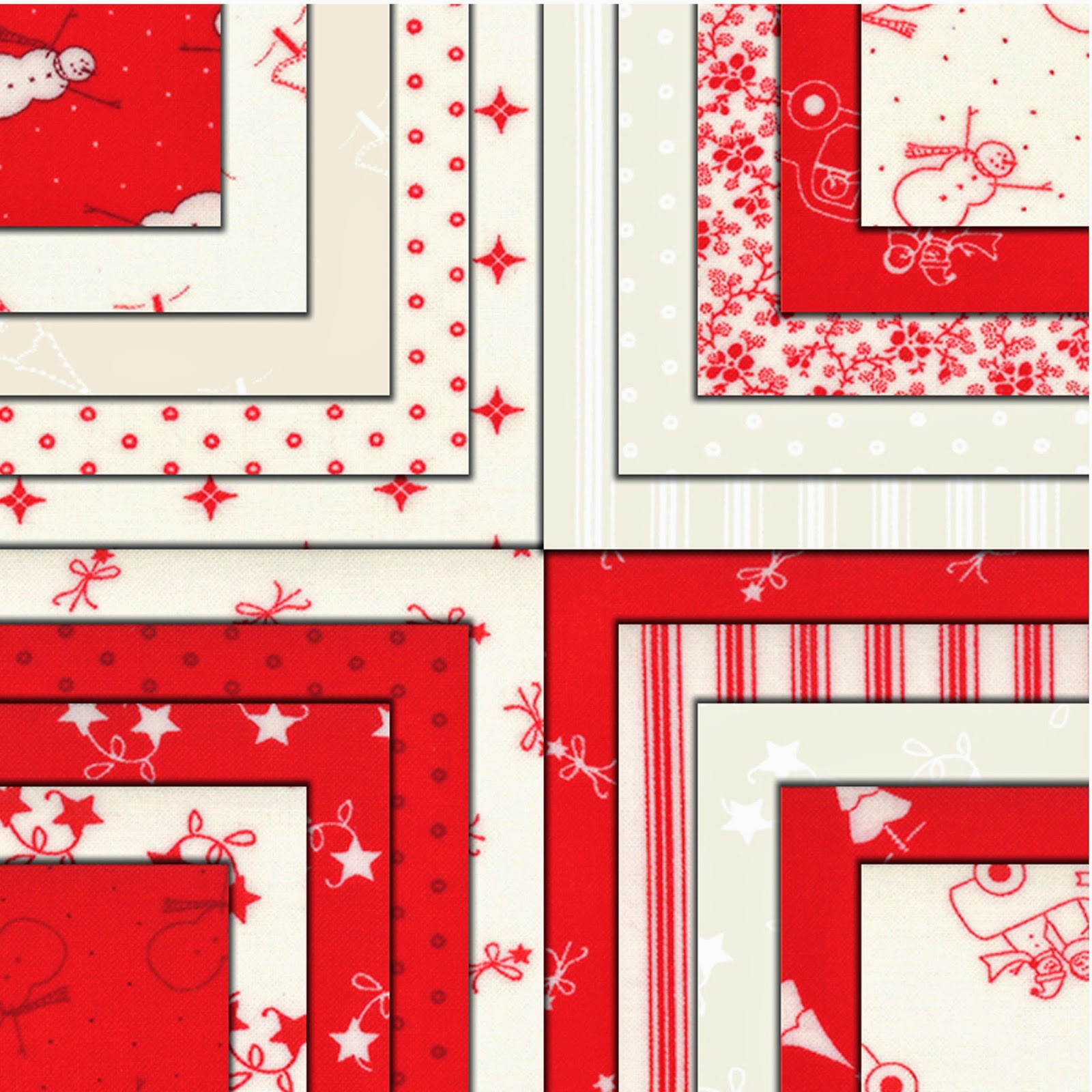 Crazy Quilt Girl Fabric Shop Moda WINTER WONDERLAND Fabric