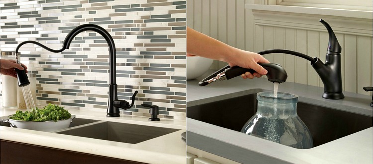 i need your thoughts: black or silver kitchen faucet? | dans le i need your thoughts: black or silver kitchen faucet? | dans le