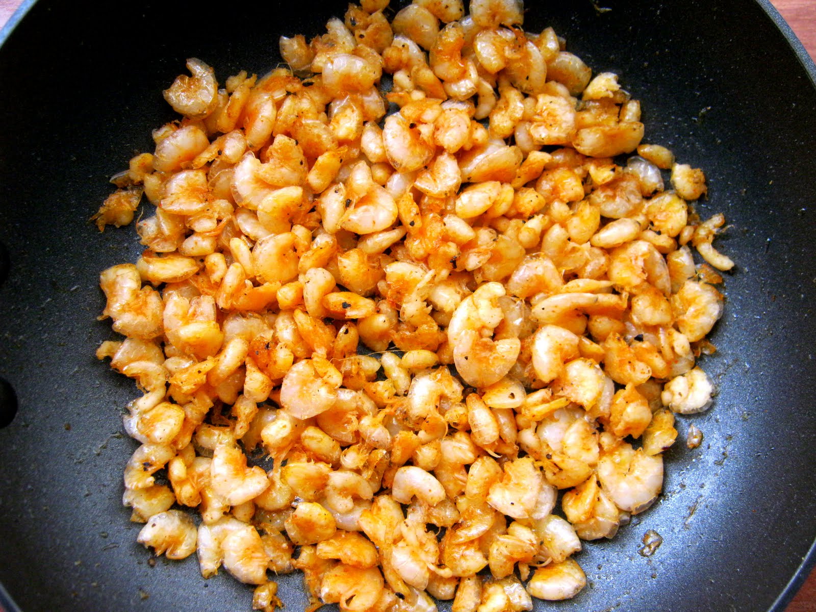 Guyanese Style Fry Pumpkin with White Belly Shrimp Alica's Pepperpot