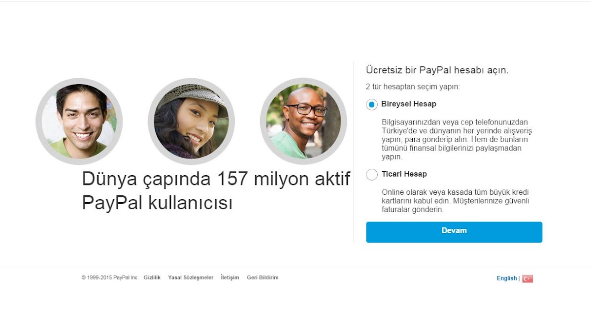 Paypal Hesabi Tr De Nasil Acilir 2020 Youtube