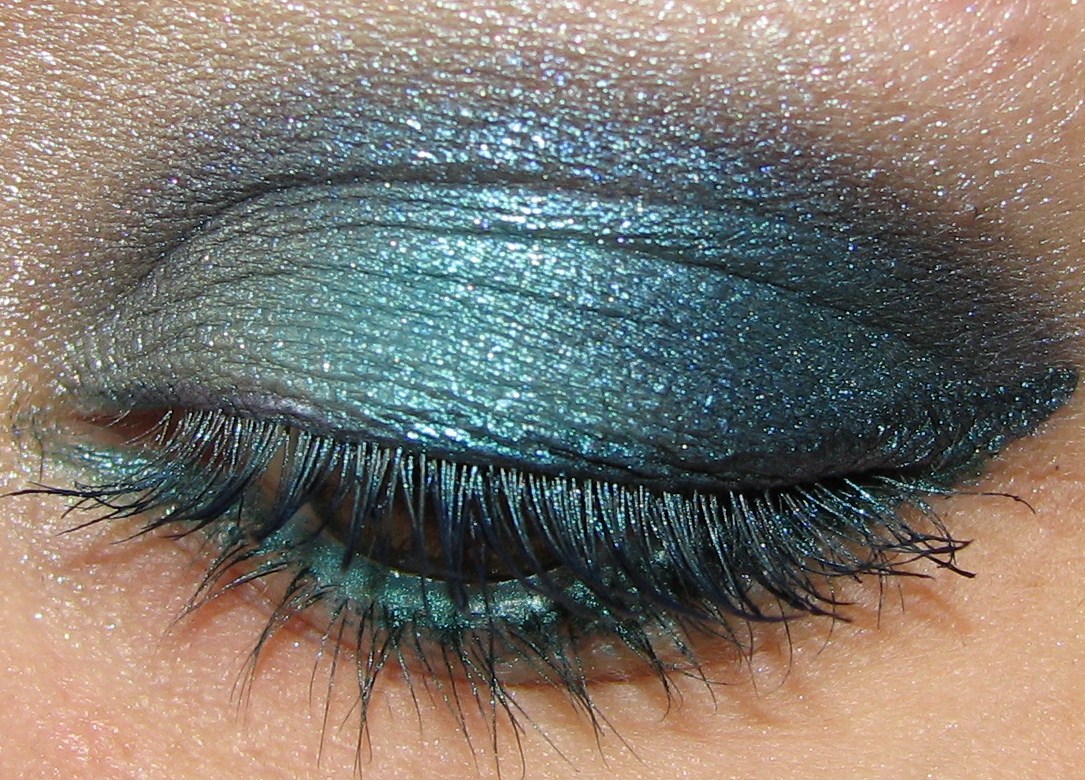 Blushing Noir Look 3 Blue Featuring Urban Decay 15 Year