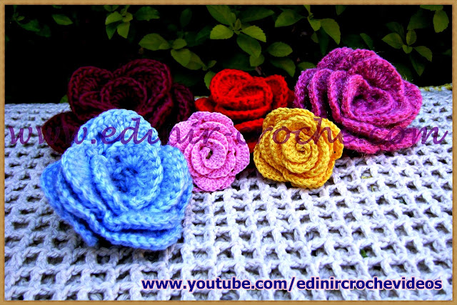 dvd curso de croche frete gratis flores aprender croche com edinir-croche