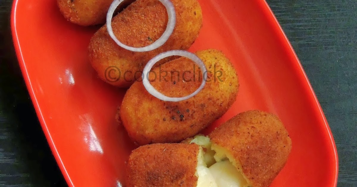 Mozzarella Potato Croquettes Cook N Click