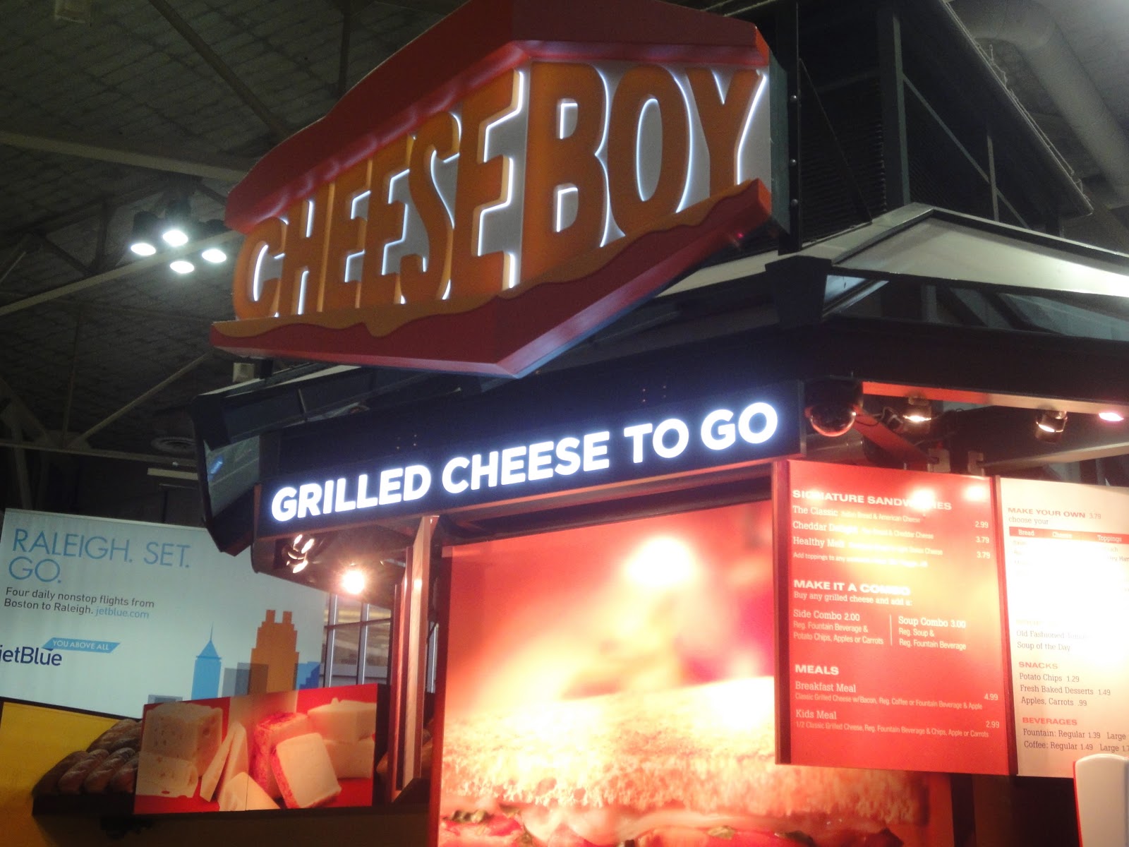 My Scene and Herd Grilled Cheese Boy, Boston