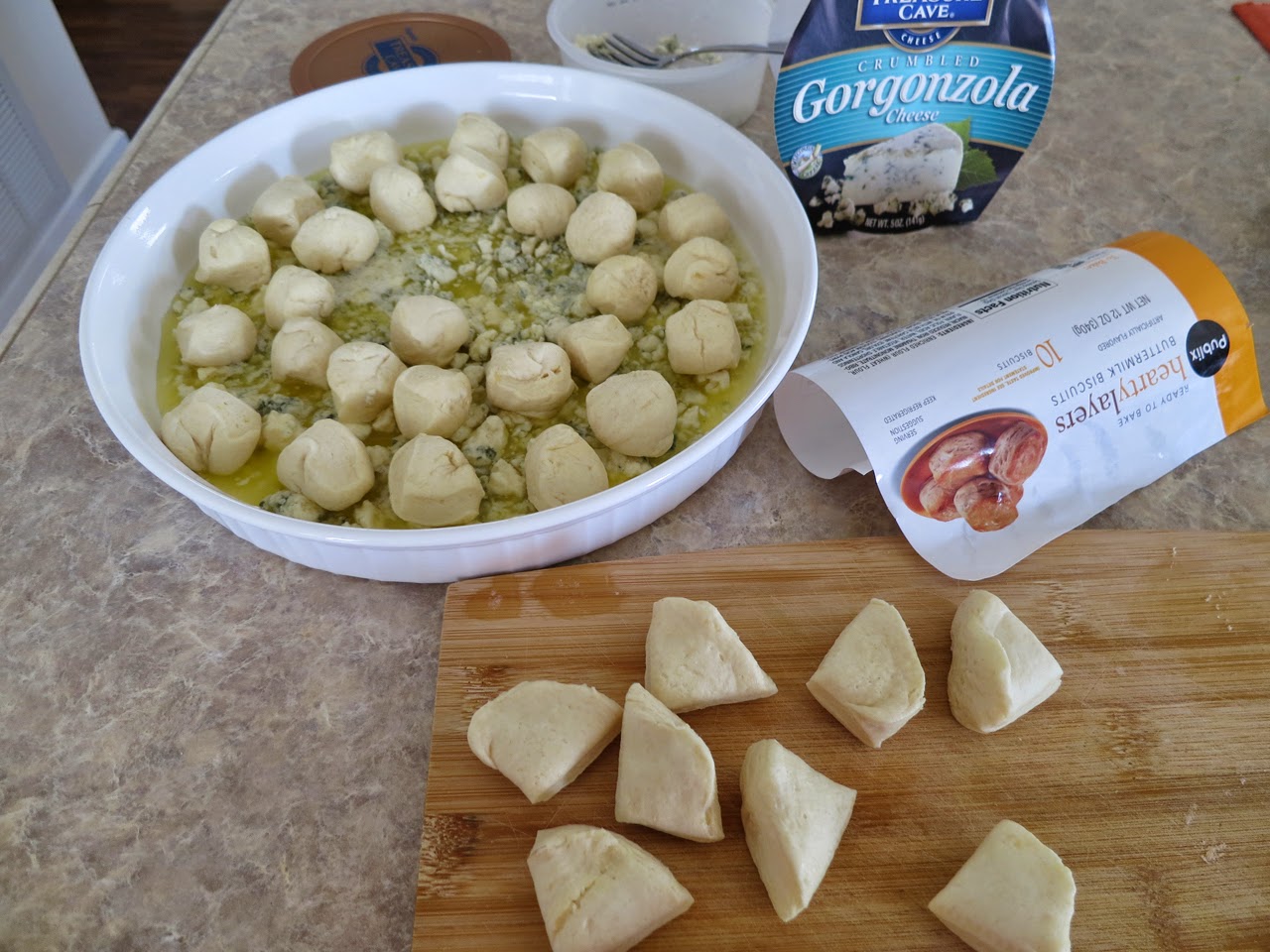 Corners of My Life blue cheese bites