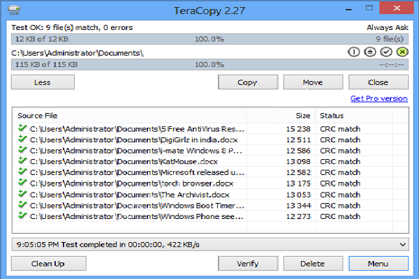 teracopy free  for windows 7 full version