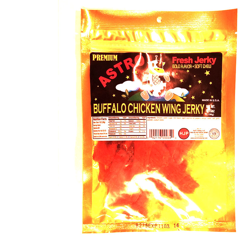 Astro Fresh Jerky Buffalo Chicken Wing Beef Jerky Reviews