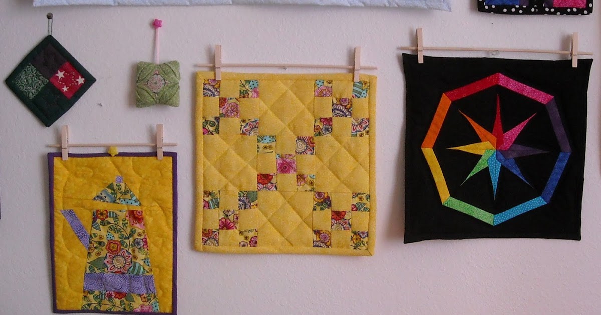 Crafter without a Cat Clothes Pin Quilt Hangers