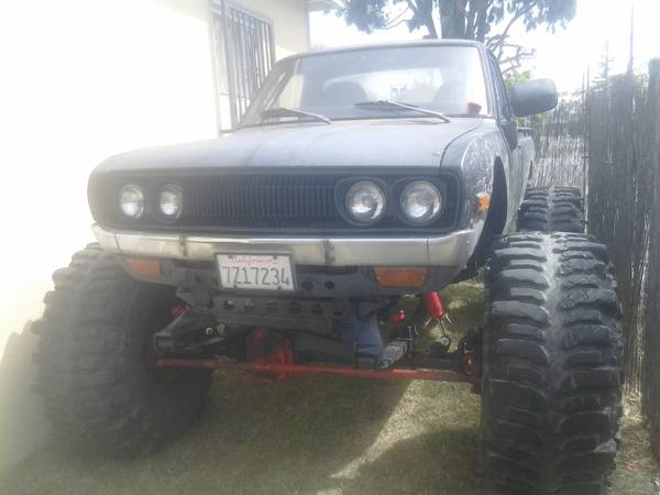 Daily Turismo 5k Buick Powered 1974 Datsun Mini Monster Truck