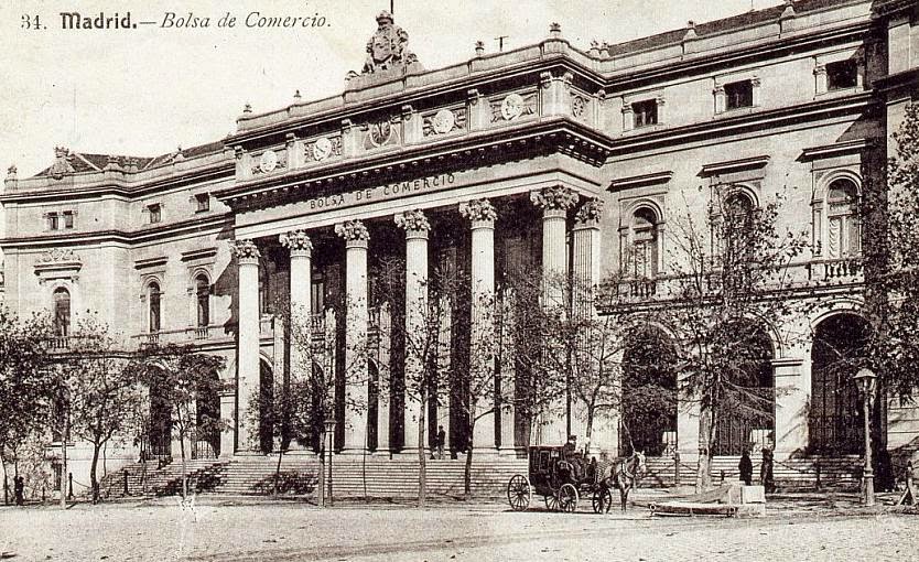 HISTORIA DE LA BOLSA DE MADRID historia de la bolsa de madrid: