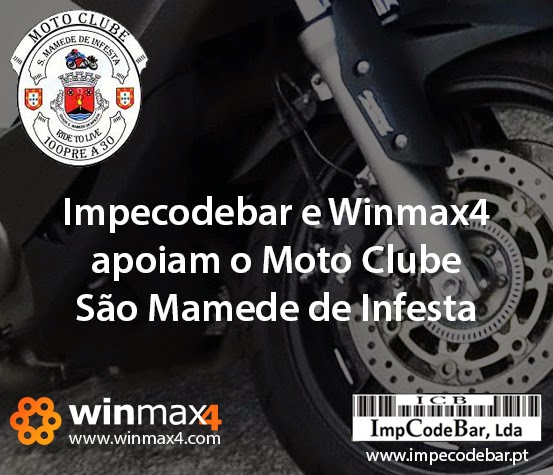 Impecodebar e Winmasx Apoiam o Moto Clube S.Mamede Infesta