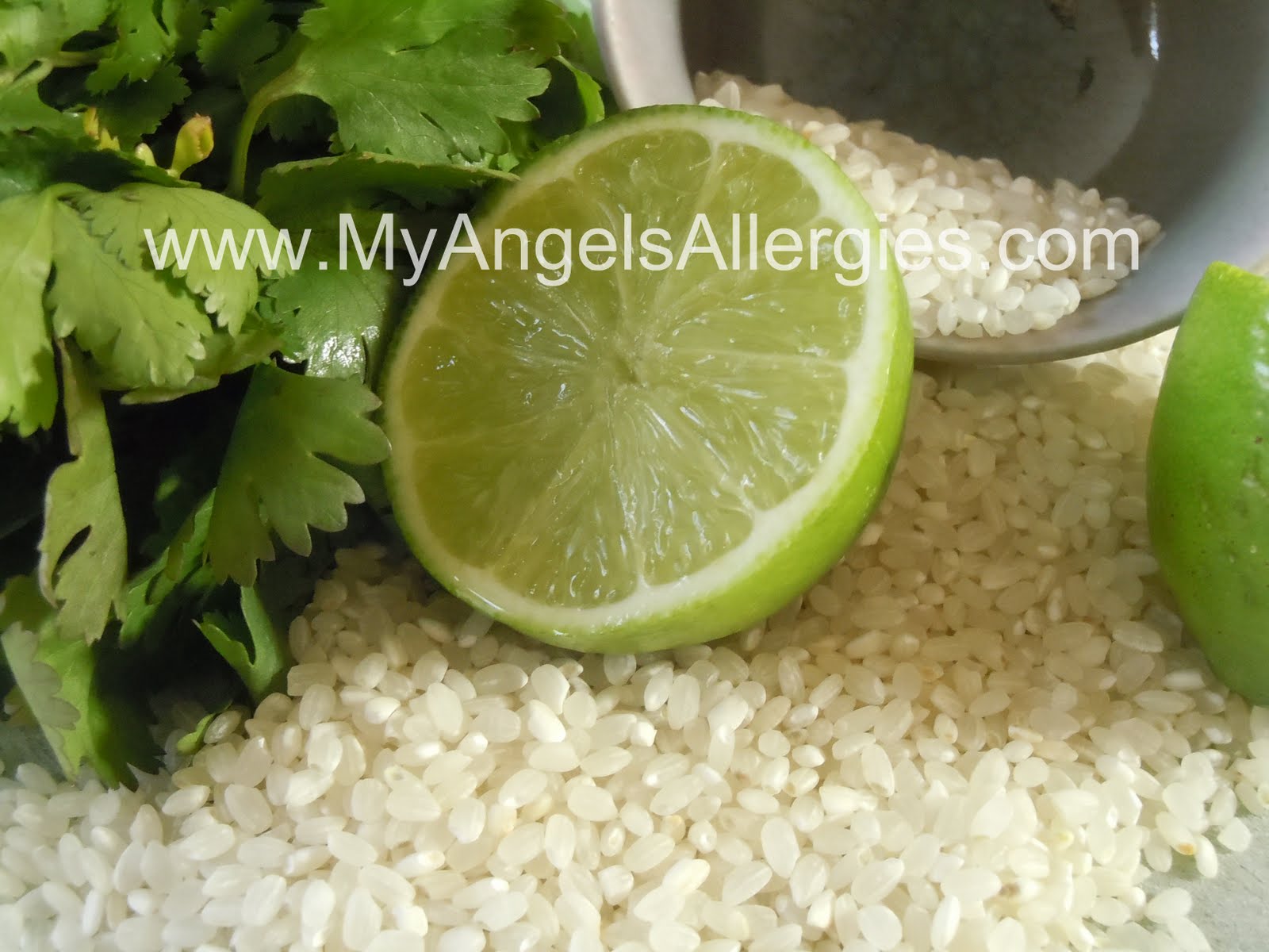 CilantroLime Rice My Angel's Allergies