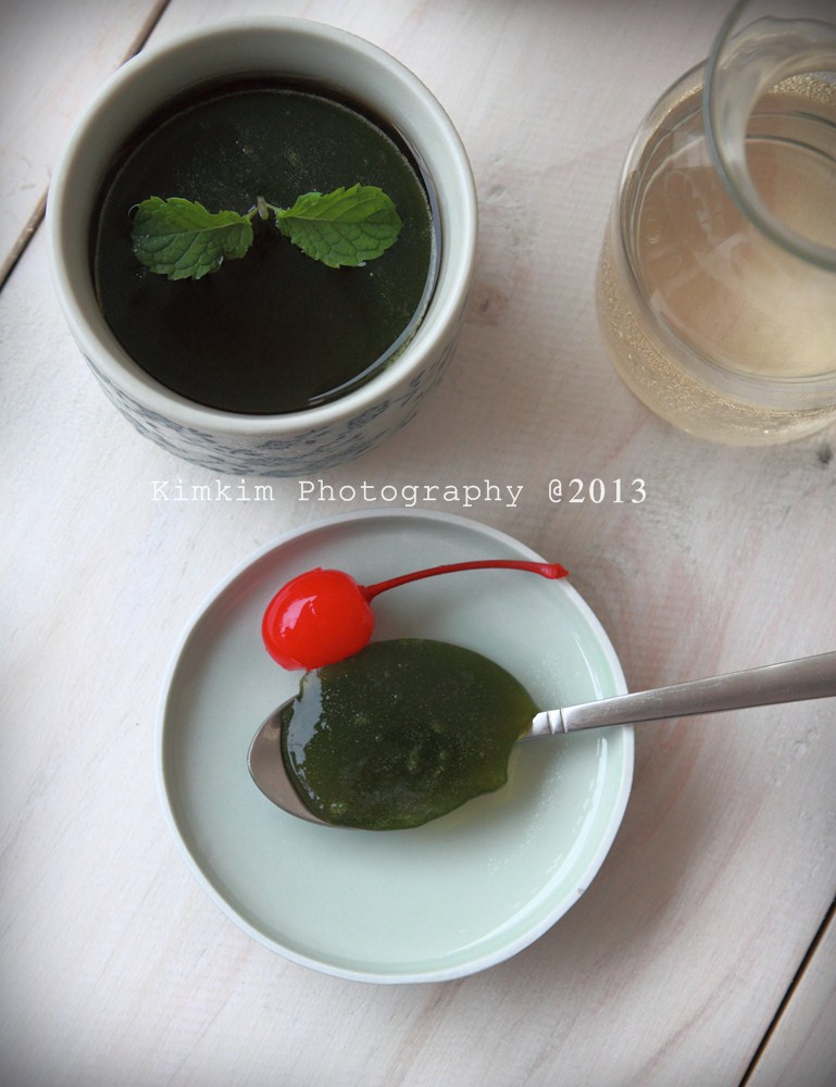 Kimkim patisserie My Simple Dessert drink Green Grass Jelly