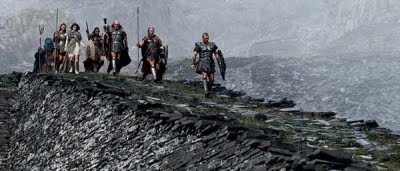 Persée (Sam Worthington) et ses compagnons dans Le choc des titans (2010) Persée (Sam Worthington) et ses compagnons dans Le choc des titans (2010)