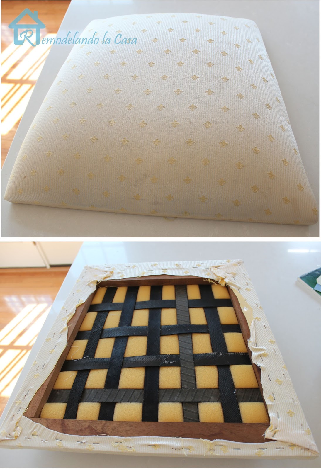 How to Recover Chair Seats Remodelando la Casa