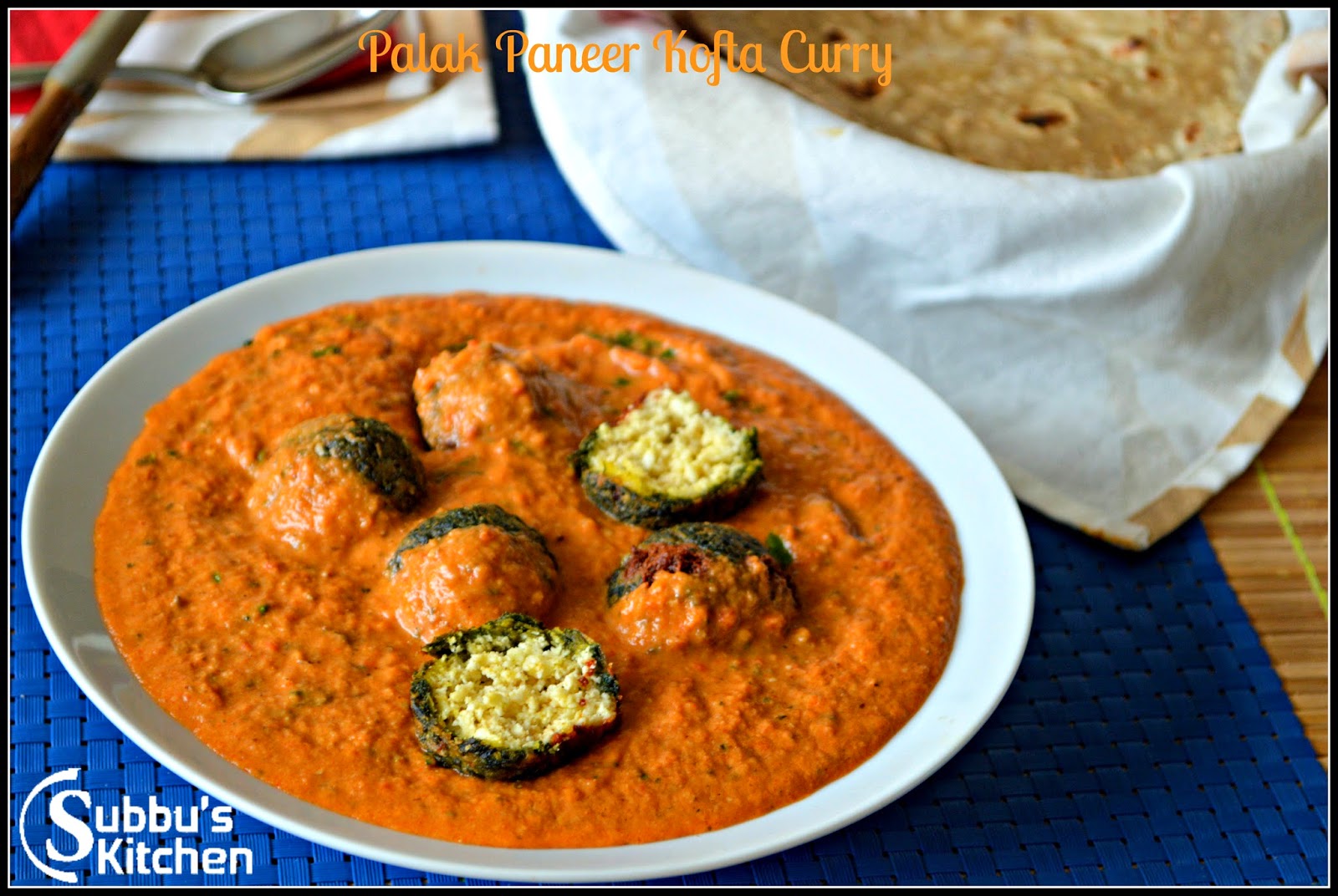 Palak Paneer Kofta Curry Palak Paneer Kofta Curry