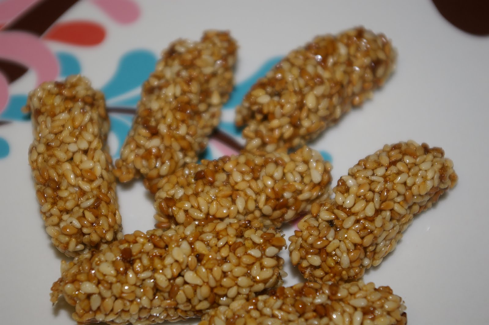 Snacks and Desserts Sesame Honey Candy