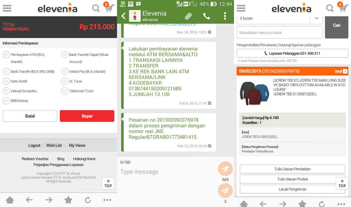Cara Belanja di Aplikasi Android Elevenia di Zenfone 6 Cara Belanja di Aplikasi Android Elevenia di ASUS Zenfone 6