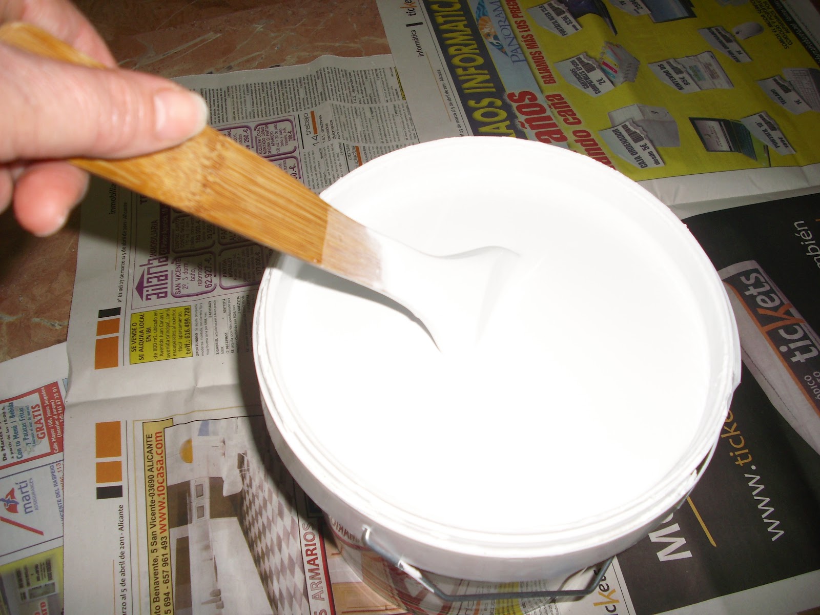 La madre que no te parió: PINTEMOS LA CASA