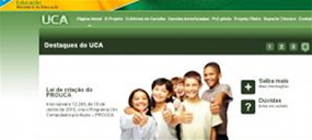 Site Institucional do UCA