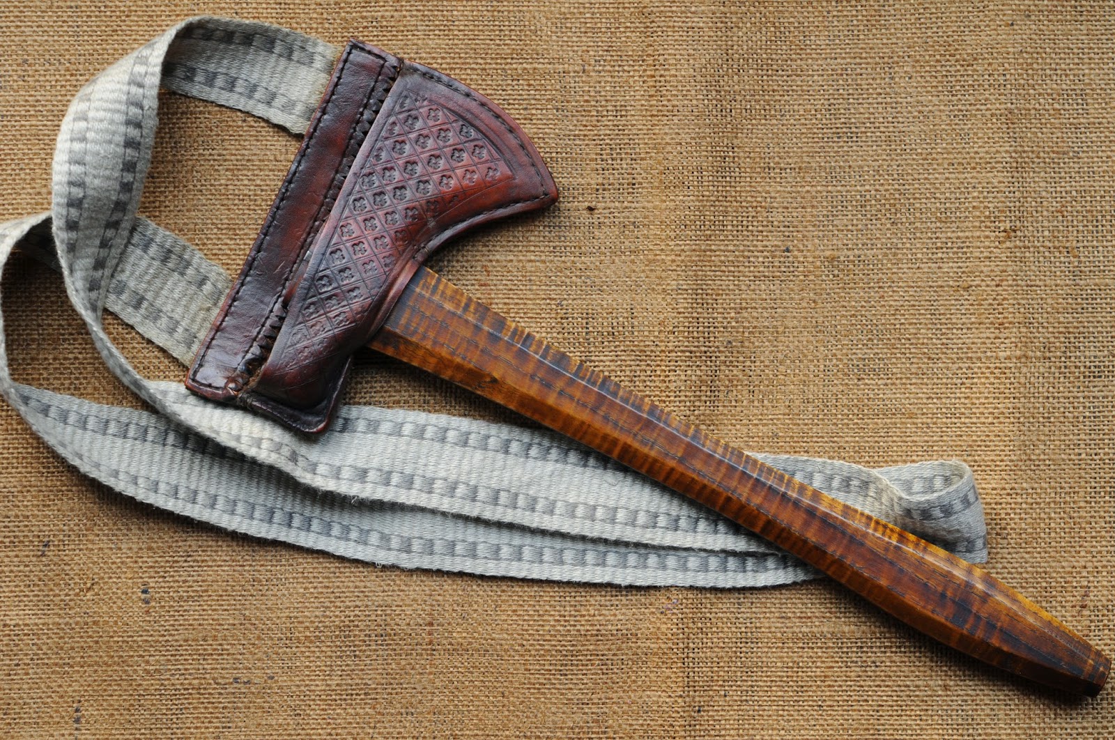 Judson Brennan Alaskan Longrifle Artisan A Splendid Belt Axe from Jesse Brennan