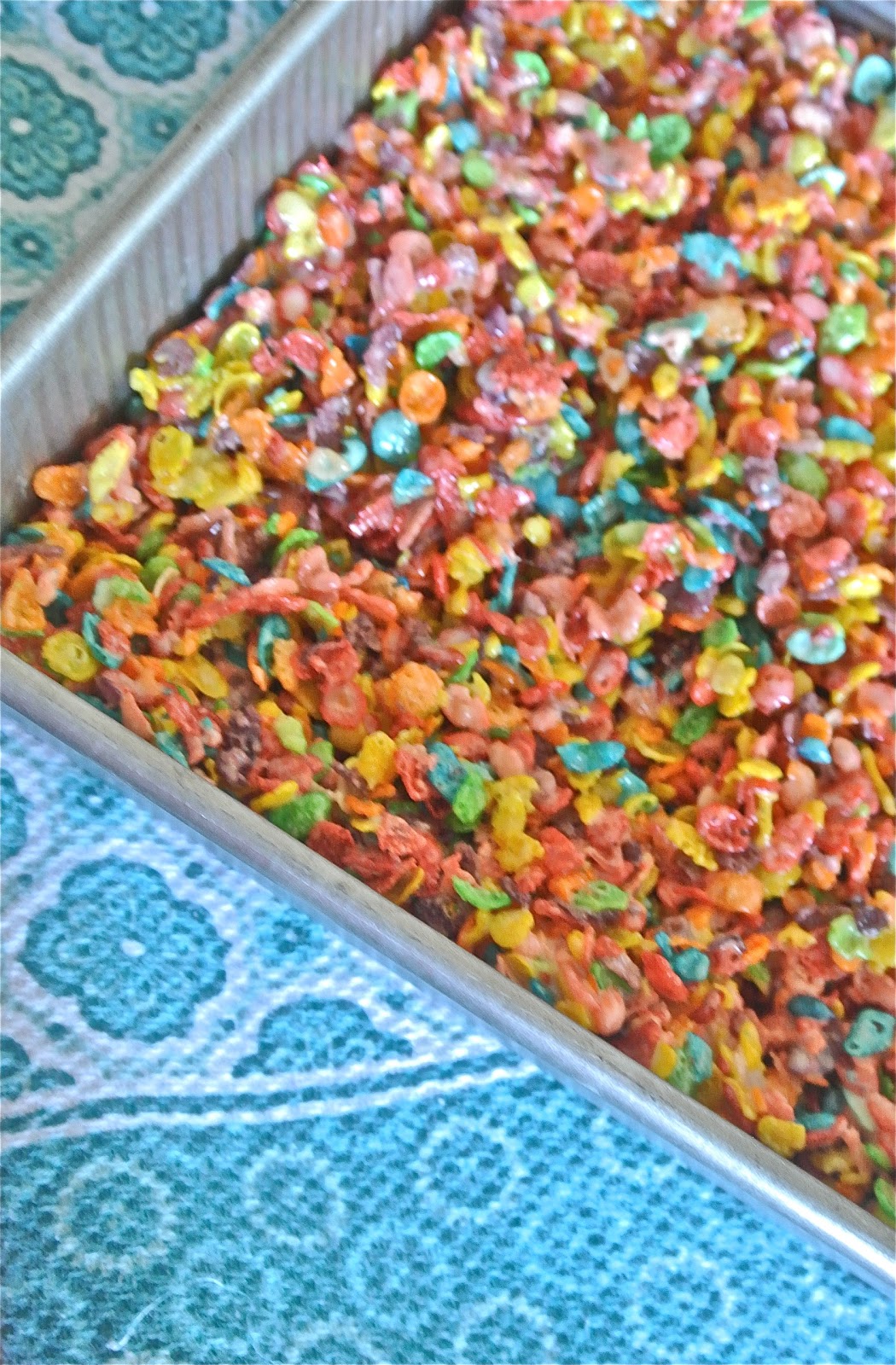 The Barbee Housewife Fruity Pebbles Marshmallow Treats