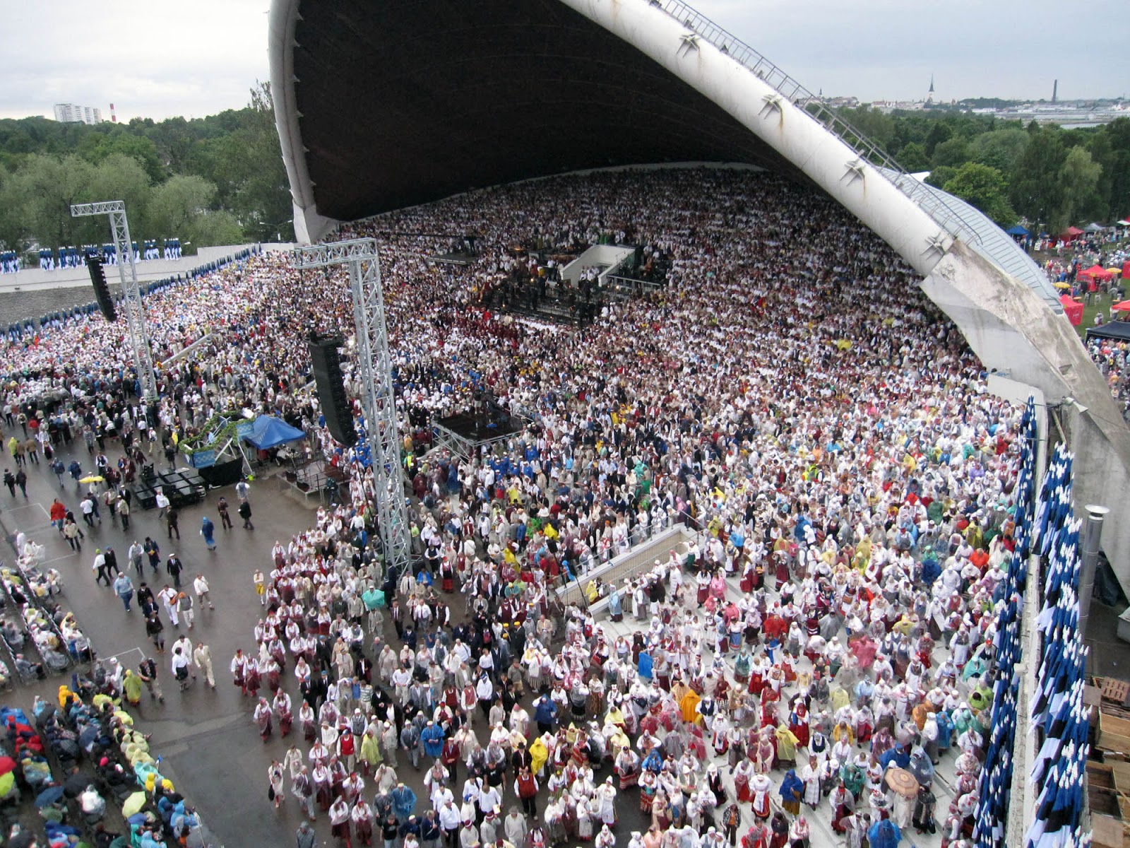 XXV Певческий праздник в Таллинне.2009 год