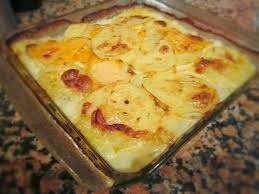 Crujiente De Patatas, Queso Y Bacon
