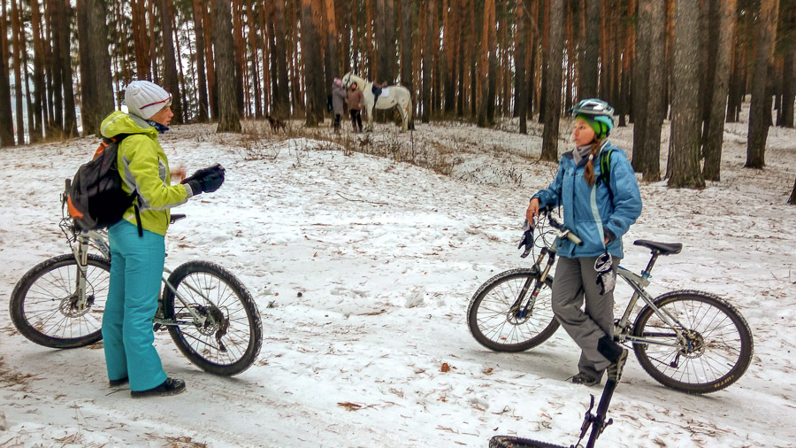 Вот и обмыли велосипед.