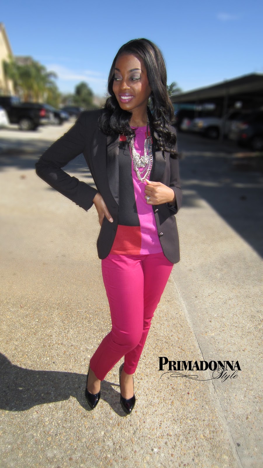 Primadonna Style Get the Look How to Wear Pink Pants