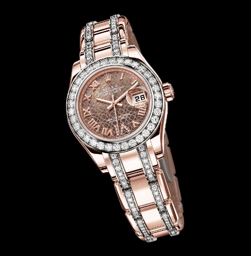 rolex oyster perpetual datejust rose gold