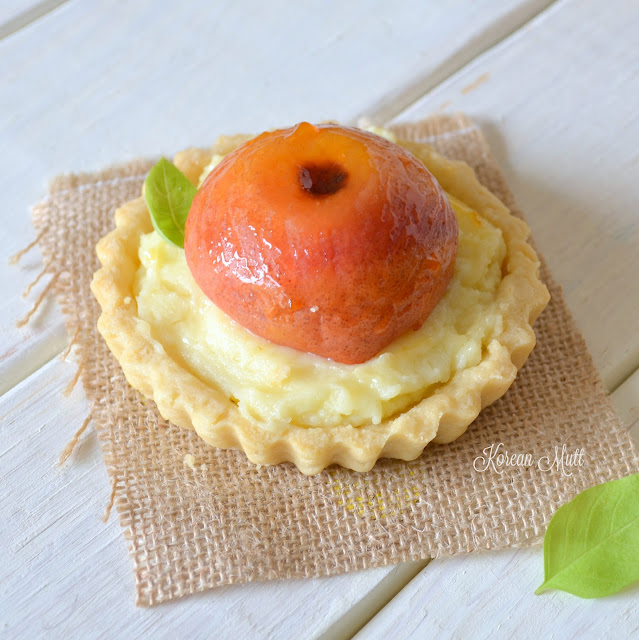 Nectarine Basil Tarts Korean Mutt