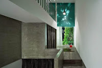 Shiga Narrow Urban Promenade House Design With Concrete Walls And Upper Bridge Shiga Narrow Urban Promenade House Design With Concrete Walls And Upper Bridge